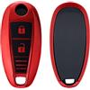 kwmobile Custodia Compatibile con Suzuki Sport 2 Tasti Keyless Go - Cover Chiavi Auto Protezione Copri Telecomando - Copertina Chiave - Copertura Gommata Silicone TPU