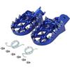 Generic Pedane poggiapiedi for moto Poggiapiedi antiscivolo in alluminio CNC A | For beta 50 RR,per beta 50RR,per beta 50 RR,per beta 50CC,per Rider Passenger,antiscivolo,alum.