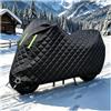 JFBHSD Telo Coprimoto compatibile con Kawasak Versys 1000 | Telo coprimoto invernale esterni (pioggia,neve,sole)adatto tutte condizioni meteo,con fori lucchetto e inserti riflettenti