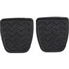 Bebykilemi 2 Tappetini Pedali per frizione Gomma 31321-52010 2 Tappetini | per toyota per yaris XP10, Platz, per vitz, design antiscivolo, protezione pedale originale