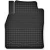 Wielganizator Tappetini in gomma su misura, compatibili con Ford Fiesta MK7 (2008-2011) berlina | migliore vestibilità rispetto ai tappetini universali | nero | prodotto in Polonia