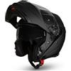 CRUIZER Casco moto modulare Omologato Nero Opaco doppia visiera