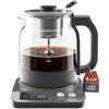 Yeeke Caffettiera elettrica da 6 tazze, 3 modalità di infusione regolabili individualmente, macchina da caffè con caraffa in vetro borosilicato, funzione di mantenimento automatico del calore, timer e