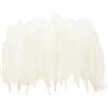 PATIKIL 200 Pezzi Piume D'Oca Naturali 4-7 Piume Lunghe Colorate Beige | Per Decorazioni DIY Dream Catchers Cappello， Ghirlande Vasi, All'Ingrosso Per Artigianato