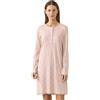 Noidinotte; more than pyjamas Noidinotte - Camicia da Notte Donna Invernale in Caldo Cotone Bows & Roses | Manica lunga con collo a cinque bottoni e dettagli in pizzo, morbida e comoda per il riposo