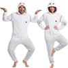 Get Trend Harry Potter Onesie Erwachsene, Fleece Ganzkörperanzug Pyjama | Dobby e Edvige con Cappuccio, Costume Jumpsuit Donna e Uomo con Dettagli 3D, Tasche, Pigiama Lungo, Idea Regalo per Adulti