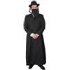 I LOVE FANCY DRESS LTD Costume da coniglio per adulti, con cappello, con riccioli e barba finte, taglia XL, colore: nero