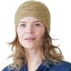 CHARM Cappello Donna Berretto Donna Estivo in Pizzo 100% Cotone | Cappellino Uncinetto, Realizzato A Mano, Cappelli Estivi, Traspirante, Leggero, Per Tutte Le Stagioni, Uso Interno Ed Esterno