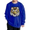 Generic Felpa con Cappuccio per Bambini Che Cambia Colore con Glitter, Motivo Panda e Tigre, Manica Lunga, Casual, per Ragazzi e Ragazze