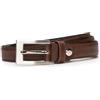 NAE Vegan Shoes Women's Vegan Belt Camp Brown