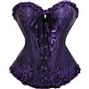 Generico Corsetto Donna Nero Elegante, Bustino Shapewear Lingerie, Stringivita Regolabile Per Donne, Corsetti Feste, Matrimonio, Halloween, Cosplay, Modellante E Confortevole (xs-Xl)