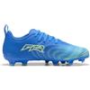 Puma Unisex Bambino Future 9 Play FG/AG Jr Scarpa da Calcio, Ultra Blu Bianco Luminoso Blu Melone Frizzante, 30 EU