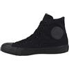 Converse Chuck Taylor All Star Classic, Scarpa a collo alto, Unisex - Adulto, Nero (Black/Monochrome), 41.5 EU