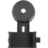BESPORTBLE Adattatore per Telefono Telescopio, Supporto Smartphone Nero in ABS | Smartphone e Spotting Scope, Cattura il Micro Universo, Condivisione Social, Vacanze e Studenti