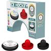 Wechxfau di Hockey da Tavolo Da Tavolo Interattivo Elettrico Con 2 Spingitori | Giocattoli con Disco Fluttuante Per Attivo A Casa Scuola Feste Esterno Interno Famiglie Bambini Adulti Giocatori Di Sport