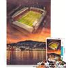 JIANGENNF Puzzle per adulti da 1000 pezzi Tannadice Football Dundee gioco interattivo difficile e stimolante collezione d'artista belle arti 38x26cm