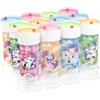 Bubble World Bolle di Sapone Unicorn Set 12 Pezzi Shrink da 60ml. Regalini Fine Festa Compleanno Bambini Gadget Invitati. Liquido con Gioco Labirinto sul Tappo. Gadget compleanno Made in Italy