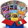 Megadrop 50 Carte Pokemon GCC in Italiano - 5 Holo e Reverse Holo Garantite + 45 Comuni e Non Comuni - Carte Originali Autentiche da Bustine Ufficiali Italiane - Lotto Casuale per Collezionisti e Idea Regalo