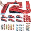 Gr8ware Finger Skateboards, 6 Pezzi Mini Rampa per Skateboard per Dita | Con 11 Combinazioni, DIY Skate Track Park Giocattolo con Accessori l'allenamento delle dita, Regalo per Bambini Adolescenti