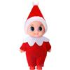 ZOSIGN Elfo Natale Pupazzo, Bambola Elfo di Natale, Mini Elfi di Natali, Bambola Elfos Natalizio, Regali di Natali E Capodanno, Adatti per Vetrine E Paesaggi in Miniatura (A)