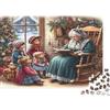 6N2X9A4S Storia di Famiglia Natalizia Puzzle 1000 Pezzi Carta per Adulti Soggiorno Invernale Accogliente Gioco di Puzzle 1000 Pezzi Relax Regalo Casa 38x26cm/1000pcs