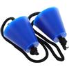 GLEAVI 2 Pezzi Tappi di Scarico in Silicone Blu Riutilizzabili | Accessorio Leggero, Compatibile con Fori di Drenaggio, per Pagaiatori su Acque Dolci e Salate