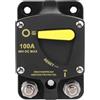 Domary Interruttore Automatico, Ripristino Manuale 12 V-48 V CC | Scocca in ABS, Terminali in Rame Nichelato, per Sistema Solare Batteria Stereo per Motore da Traina per Barche Marine RV, 3