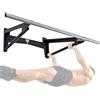 PULLUP & DIP - Barra Muscle Up da Parete per Esterni e Interni | Calisthenics | Barra Trazioni in Acciaio Inox Resistente alle Intemperie per Front Lever, Back Lever & Home Gym