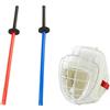 Lljsszr Set di 2 Spade da Allenamento in Schiuma, Attrezzatura per Arti Marziali, Portatile, Antiscivolo, Imbottita, per Sparring, Scherma, per Adulti