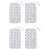 axion® 4 Elettrodi TENS EMS 12x7 cm I Connettore pin 2 mm | Pads compatibili con elettrostimolatori TENS EMS I Ricambi riutilizzabili e autoadesivi I Dispositivo medico certificato