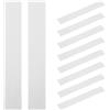 CORHAD 10 Pezzi Bike Chain Protector Sleeve Bike Chain Guard Protector PVC e Leggero Resistente a Sporco e Acqua per Urban Commuting e Cycling Repair