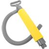 PLAFOPE Pompa Manuale per Imbarcazione Gialla in Plastica Accessorio | Pompa Portatile senza Alimentazione, Rapida Rimozione Acqua, per Kayak e Sup, Tubo Incluso