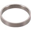 Kichvoe Distanziale per Stelo Mountain Bike 5mm Lega Titanio Argento per Manubrio | Installazione Sicura, Adattamento Personalizzato, Micro Regolazione Comfort, Stabilità Sterzo Migliorata, Uso Quotidiano Bici
