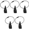 Healvian 5 Pezzi Clip per Disco Portatile, Gancio Robusto | Accessori Campeggio, Fermaglio per Appendere, Uso All'aperto, per Dischi Volanti e Pratica Sul Campo