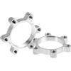 Amosfun 2 Pezzi Adattatore Disco Freno Bici per Mozzi Filettati | Base Disco Girevole 48mm, Foro Centrale 24mm, Montaggio Sicuro per Rotori a 6 Bulloni