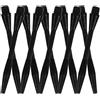 NUOBESTY 50 Pezzi Aste da Freccette in Nylon Nero, Filettatura 2ba, Media | Ricambio per Freccette e Punte Morbide, Stabile, Adatto a Principianti e Professionisti, Portatile