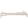 WRITWAA Acciaio Inox Misuratore Usura Catena Bici, Righello Catena | Scala Chiara, Gancio Integrato, Misura Manuale, per Manutenzione Bici e Officina Domestica