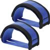 WRITWAA 2 Pezzi Cinghie per Pedali in Nylon, Installazione Rapida | Pedali Piatti e Uscite su Strada o Sterrato, Resistenti All'usura, Colore Porpora e Blu
