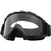 YUZHEDM Occhiali da sci con lenti trasparenti, occhiali da moto con | Occhiali da cross anti-appannamento, protezione UV, antivento e antipolvere, per sci, ciclismo, motocross e mountain bike