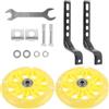 WRITWAA Ruote di Supporto per Bicicletta, Regolabili, Metallo Plastica | Design Rinforzato, Braccio Verticale Spesso, Riduzione del Rumore, per Bici e Allenamento Iniziale