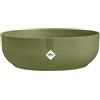 elho jazz bowl 28cm vaso da fiori - May Green | Ø 27.5 x Alt. 9 cm | Adatto per interni | Plastica riciclata al 100%