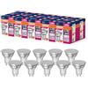 OSRAM Valore a stella a LED PAR16 LED LED per GU10 SCKEL, lampada riflettore, GL, 620 lumen, bianca diurna, 6500k, sostituzione per lampadine a 49 W convenzionali, non dimmerabile, pacchetto da 10