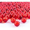 Galashield Biglie per vasi, riempitivi per vasi, perline di vetro rotonde (rosso, 0,5 kg)