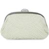 Ynport Crefreak Elegante pochette da donna in perle sintetiche, borsa da sera con catena a tracolla rimovibile, borsa da sposa per matrimonio, ballo di fine anno e feste