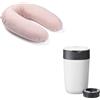 Doomoo Cuscino Buddy Doomoo in omaggio Mangiapannolini Twist&Click Chine Pink