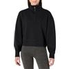 Amazon Essentials Felpa Sportiva con Mezza Zip Donna