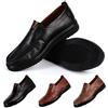 Generisch Mocassini in pelle, casual, eleganti, 38-48, stile invecchiato | Scarpe da uomo in tessuto smerigliato, in morbida pelle, taglie grandi, scarpe invernali alla moda