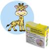 TimeTex Adesivi per encomi "Giraffa" in confezione dispenser, 500 pezzi