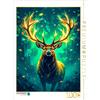 CALVENDO Puzzle Cervo magico nella luce | 1000 pezzi puzzle 64x48cm Foto puzzle per le ore felici