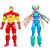 Hasbro Marvel Games, action figure Marvel Legends, confezione da 2: Iron Man e Marvel's Spiral, altezza 15 cm